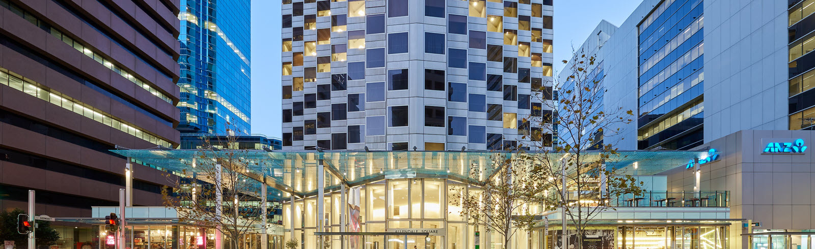 External photo of Allendale Square